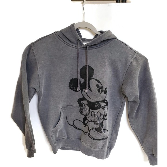 Disney Tops - Walt Disney World Mickey Mouse Hoodie Womens‎ Small Pullover Sweatshirt Disney